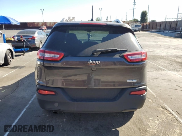 2018 Jeep Cherokee Latitude Plus with VIN 1C4PJLLBXJD553159, listed as a Copart auction lot 46189905 with 79,216 mi miles and Salvage Title. Bid and sale history available at carsss.com. Image 6.