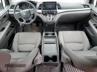 2018 Honda Odyssey EX with VIN 5FNRL6H5XJB069136, listed as a Copart auction lot 51873105 with 43,205 mi miles and Salvage title. Bid and sale history available at DreamBid. Image 8.