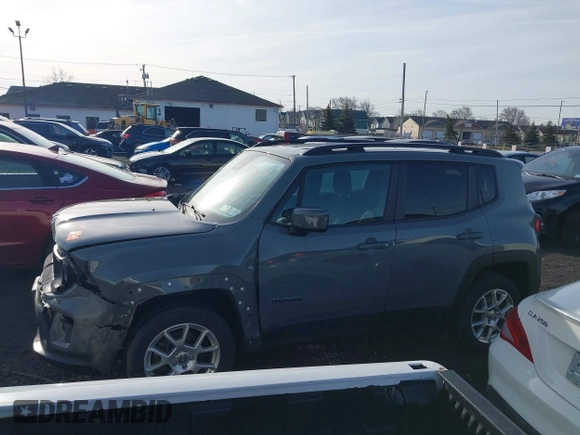 2021 Jeep Renegade Latitude with VIN ZACNJDBB3MPN22076, listed as a IAAI auction lot 41803167 with 37,232 mi miles and . Bid and sale history available at DreamBid. Image 14.