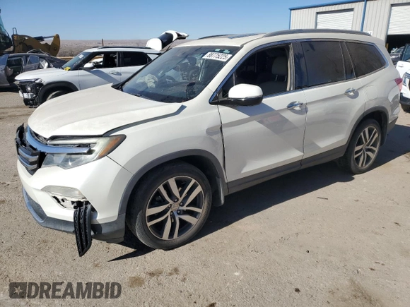 2016 Honda Pilot Touring with VIN 5FNYF6H93GB113931, listed as a Copart auction lot 88775225 with 104,820 mi miles and Salvage Title. Bid and sale history available at carsss.com. Image 1.