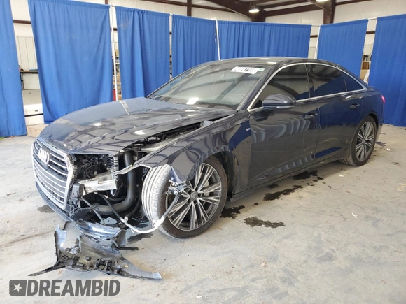 2019 Audi A6 Premium Plus with VIN WAUL2AF23KN074540, listed as a Copart auction lot 46847105 with 42,488 mi miles and Clean Title. Bid and sale history available at carsss.com. Image 1.