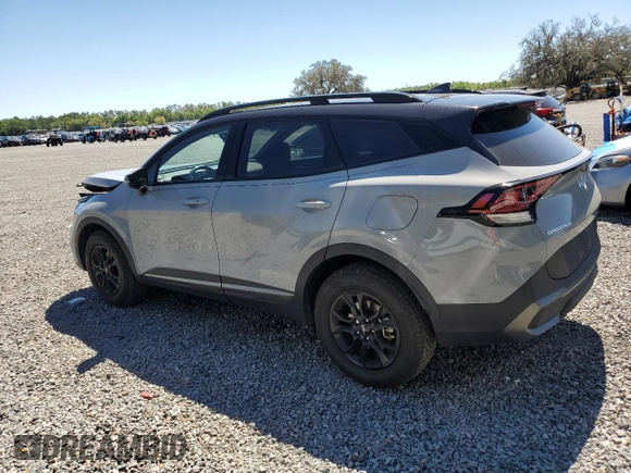 2023 Kia Sportage X-Pro with VIN 5XYK7CAF4PG022631, listed as a Copart auction lot 49546905 with 19,040 mi miles and Salvage Title. Bid and sale history available at carsss.com. Image 2.