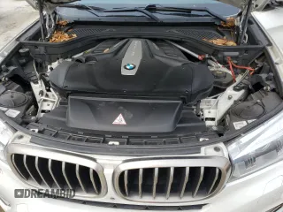 2015 BMW X6 xDrive50i with VIN 5UXKU6C55F0F94151, listed as a Copart auction lot 46826775 with 129,925 mi miles and Salvage Title. Bid and sale history available at carsss.com. Image 12.