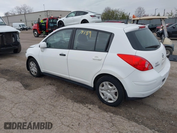 2010 Nissan Versa 1.8 S with VIN 3N1BC1CP4AL450272, listed as a IAAI auction lot 41987139 with 175,522 mi miles. Bid and sale history available at carsss.com. Image 3.