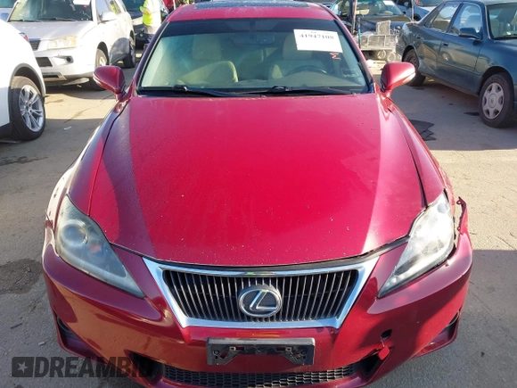 2012 Lexus IS 250 z VIN JTHBF5C24C5184608, wystawiony jako IAAI lot #41947108 z przebiegiem 223 021 mil mil oraz . Historia ofert i sprzedaży dostępna na DreamBid. Obrazek 12.