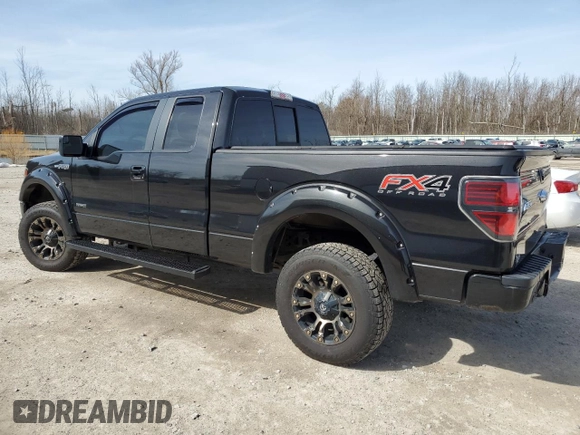 2014 Ford F-150 XL with VIN 1FTFX1ET5EFA49472, listed as a Copart auction lot 48054815 with 137,860 mi miles and Salvage Title. Bid and sale history available at carsss.com. Image 2.