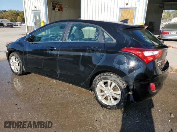 2013 Hyundai Elantra GT with VIN KMHD35LE6DU037206, listed as a Copart auction lot 76306464 with 0 mi miles and Salvage Title. Bid and sale history available at carsss.com. Image 2.