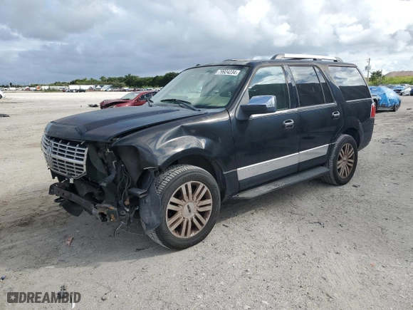 2008 Lincoln Navigator with VIN 5LMFU27578LJ03706, listed as a Copart auction lot 79924234 with 241,965 mi miles and Salvage Title. Bid and sale history available at carsss.com. Image 1.