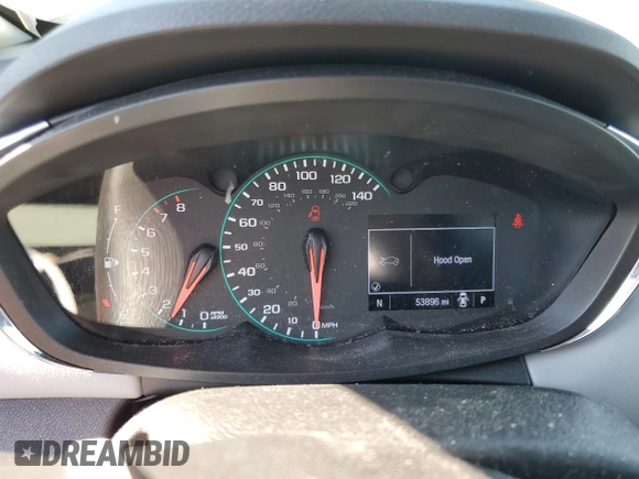 2020 Chevrolet Trax LS with VIN 3GNCJKSB4LL157839, listed as a Copart auction lot 48730334 with 53,896 mi miles and Salvage Title. Bid and sale history available at DreamBid. Image 9.