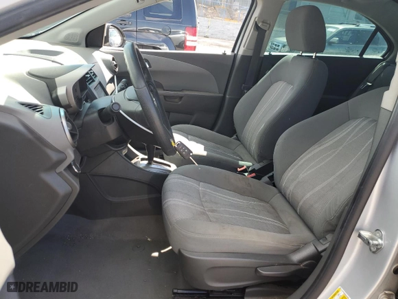 2016 Chevrolet Sonic LT with VIN 1G1JC5SH0G4127287, listed as a Copart auction lot 69288614 with 53,372 mi miles and Salvage Title. Bid and sale history available at carsss.com. Image 7.