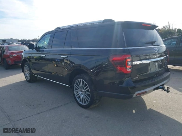 2023 Ford Expedition Max Limited with VIN 1FMJK2A87PEA60087, listed as a IAAI auction lot 41454904 with 20,974 mi miles. Bid and sale history available at carsss.com. Image 3.