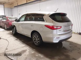 2014 Infiniti QX60 with VIN 5N1AL0MM9EC536455, listed as a IAAI auction lot 41400259 with 142,309 mi miles. Bid and sale history available at carsss.com. Image 3.
