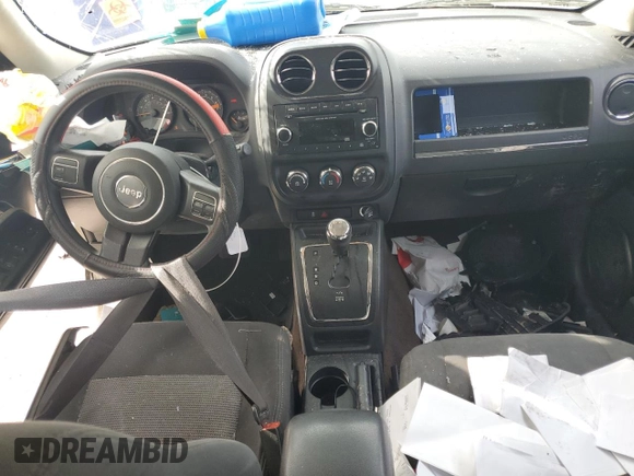 2015 Jeep Patriot Sport with VIN 1C4NJPBB5FD334648, listed as a Copart auction lot 50213805 with 184,019 mi miles and Salvage Title. Bid and sale history available at DreamBid. Image 8.