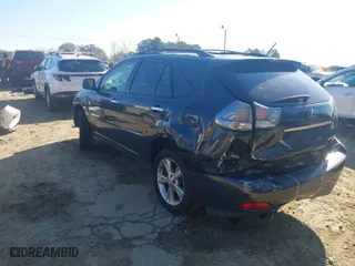 2008 Lexus RX 400h with VIN JTJHW31U282046558, listed as a IAAI auction lot 41864336 with 187,792 mi miles. Bid and sale history available at carsss.com. Image 3.