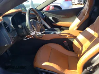 2019 Chevrolet Corvette 2LT with VIN 1G1YD3D73K5107252, listed as a Copart auction lot 77106114 with 19,093 mi miles and Salvage Title. Bid and sale history available at carsss.com. Image 7.