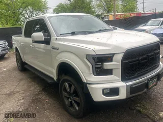 2016 Ford F-150 XLT with VIN 1FTEW1EF5GKF09538, listed as a Copart auction lot 54872965 with 155,900 mi miles and Clean Title. Bid and sale history available at carsss.com. Image 1.