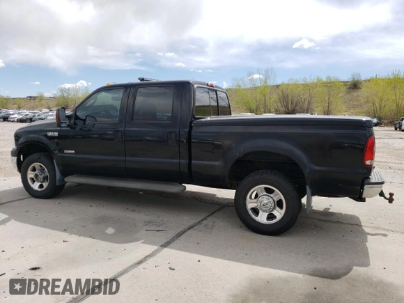 2005 Ford F-350 XL с VIN 1FTWW31P25EA36689, выставлен на аукционе Copart как лот 54117095 с пробегом 230 370 миль миль и Списание • Salvage title. История ставок и продаж доступна на DreamBid. Изображение 2.