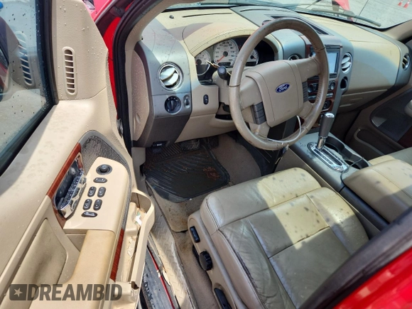 2005 Ford F-150 XLT with VIN 1FTPW14535KD79211, listed as a Copart auction lot 64931325 with 428,521 mi miles and Clean title. Bid and sale history available at DreamBid. Image 8.
