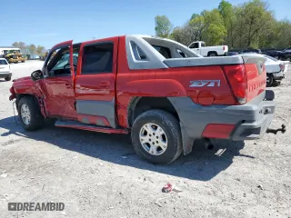 2002 Chevrolet Avalanche with VIN 3GNEK13T92G121899, listed as a Copart auction lot 52312915 with 422,176 mi miles and Salvage Title. Bid and sale history available at carsss.com. Image 2.