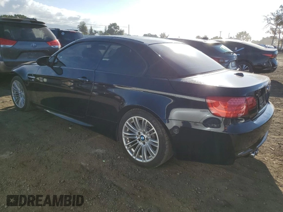 2011 BMW M3 with VIN WBSDX9C54BE584877, listed as a Copart auction lot 81104774 with 40,040 mi miles and Salvage Title. Bid and sale history available at carsss.com. Image 2.