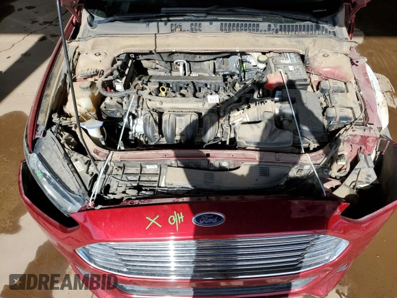 2016 Ford Fusion SE with VIN 3FA6P0H76GR106444, listed as a Copart auction lot 53709645 with 112,491 mi miles and Salvage Title. Bid and sale history available at DreamBid. Image 12.