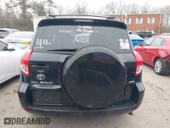2008 Toyota RAV4 Sport with VIN JTMBK32V885051516, listed as a IAAI auction lot 41252621 with 183,150 mi miles. Bid and sale history available at carsss.com. Image 16.