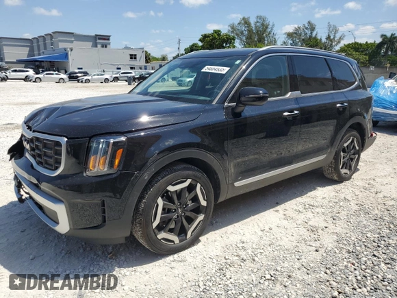 2024 Kia Telluride S с VIN 5XYP64GC6RG491864, выставлен на аукционе Copart как лот 54884935 с пробегом 13 195 миль миль и Списание • Salvage title. История ставок и продаж доступна на DreamBid. Изображение 1.