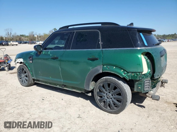 2024 MINI Countryman Cooper S with VIN WMZ83BR05R3R58989, listed as a Copart auction lot 48300865 with 158,983 mi miles and Salvage title. Bid and sale history available at DreamBid. Image 2.
