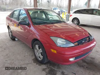 2004 Ford Focus ZTS with VIN 1FAFP38Z34W140501, listed as a IAAI auction lot 41896355 with 162,104 mi miles and . Bid and sale history available at carsss.com. Image 1.