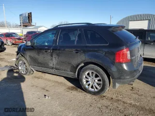2014 Ford Edge SEL with VIN 2FMDK4JC9EBB85985, listed as a Copart auction lot 46152195 with 136,808 mi miles and Salvage Title. Bid and sale history available at carsss.com. Image 2.