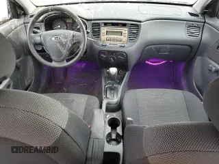 2008 Kia Rio LX with VIN KNADE123486315485, listed as a Copart auction lot 46528395 with 140,976 mi miles and Salvage Title. Bid and sale history available at DreamBid. Image 8.