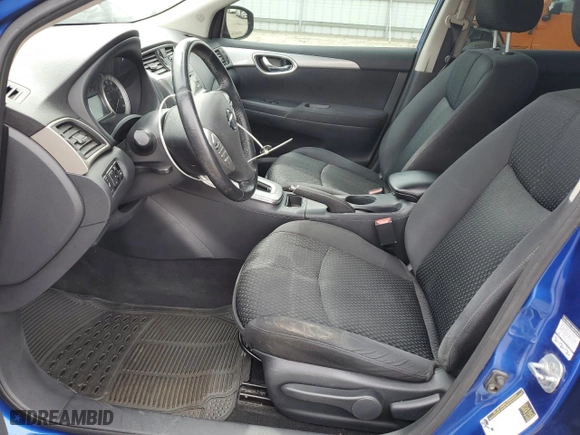 2014 Nissan Sentra SR with VIN 3N1AB7AP9EL640241, listed as a Copart auction lot 53332035 with 113,788 mi miles and Salvage Title. Bid and sale history available at carsss.com. Image 7.