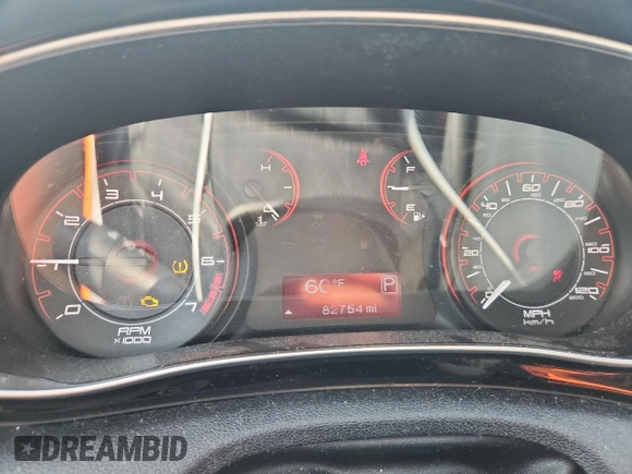 2013 Dodge Dart SXT with VIN 1C3CDFBA2DD154321, listed as a Copart auction lot 59161685 with 82,754 mi miles and Salvage title. Bid and sale history available at DreamBid. Image 9.
