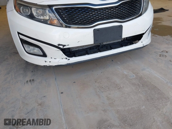 2015 Kia Optima LX with VIN KNAGM4A79F5616665, listed as a IAAI auction lot 42121526 with 153,022 mi miles. Bid and sale history available at carsss.com. Image 6.
