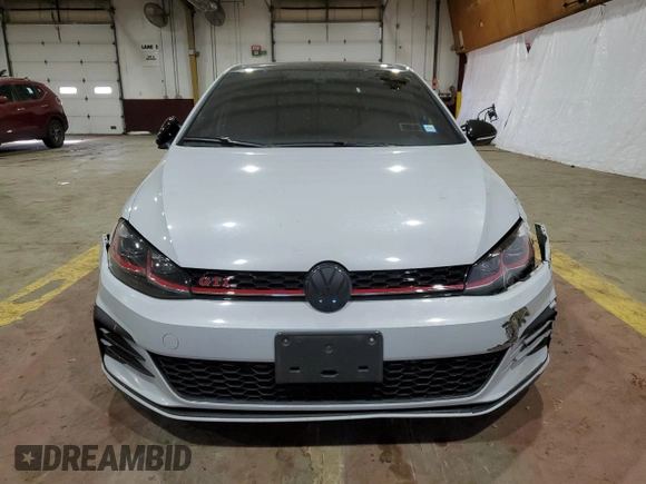 2021 Volkswagen Golf GTI S with VIN 3VW6T7AUXMM001474, listed as a Copart auction lot 84520724 with 38,173 mi miles and Salvage Title. Bid and sale history available at carsss.com. Image 5.