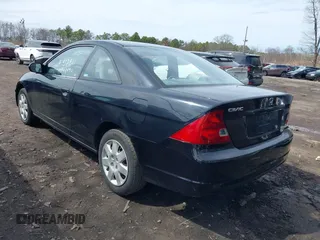 2002 Honda Civic EX with VIN 1HGEM22992L043143, listed as a IAAI auction lot 41937821 with 146,263 mi miles. Bid and sale history available at carsss.com. Image 3.