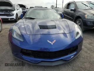 2017 Chevrolet Corvette Grand Sport 1LT with VIN 1G1YW2D75H5101854, listed as a Copart auction lot 74748174 with 0 mi miles and Salvage Title. Bid and sale history available at carsss.com. Image 5.