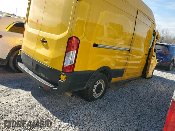 2021 Ford Transit Cargo with VIN 1FTBR1X8XMKA35445, listed as a Copart auction lot 46177815 with Not Provided miles and Salvage Title. Bid and sale history available at DreamBid. Image 3.