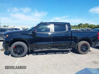 2024 Chevrolet Silverado 1500 RST with VIN 1GCUDEEL5RZ292632, listed as a IAAI auction lot 41307254 with 5,114 mi miles. Bid and sale history available at carsss.com. Image 14.