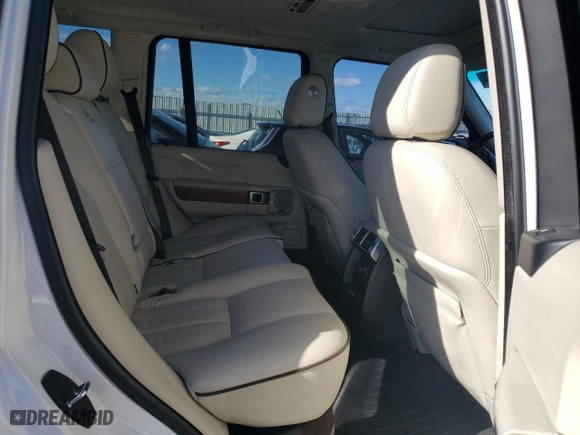 2012 Land Rover Range Rover HSE with VIN SALME1D45CA365478, listed as a Copart auction lot 88582985 with 177,195 mi miles and Clean Title. Bid and sale history available at carsss.com. Image 11.