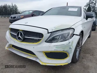 2017 Mercedes-Benz C 43 AMG with VIN WDDWJ6EB5HF489885, listed as a IAAI auction lot 41622994 with 77,547 mi miles and . Bid and sale history available at carsss.com. Image 6.