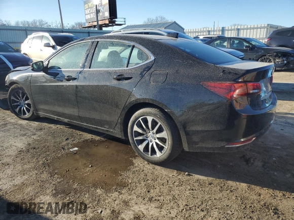 2017 Acura TLX Technology with VIN 19UUB1F53HA007651, listed as a Copart auction lot 47892255 with 76,256 mi miles and Salvage Title. Bid and sale history available at DreamBid. Image 2.