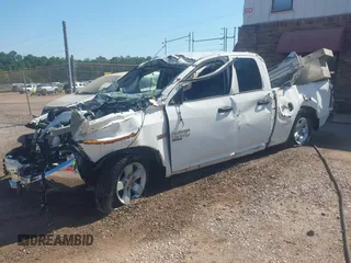 2019 Ram 1500 Classic Tradesman with VIN 1C6RR6FT1KS722951, listed as a IAAI auction lot 41773140 with 34,830 mi miles. Bid and sale history available at carsss.com. Image 2.