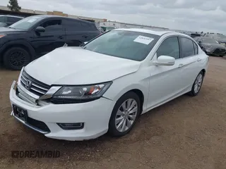 2013 Honda Accord Sdn EX-L with VIN 1HGCR2F83DA223548, listed as a IAAI auction lot 42032953 with 77,432 mi miles. Bid and sale history available at carsss.com. Image 17.