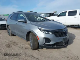 2024 Chevrolet Equinox RS with VIN 3GNAXMEG8RS130635, listed as a IAAI auction lot 41270013 with 11,968 mi miles and . Bid and sale history available at DreamBid. Image 1.