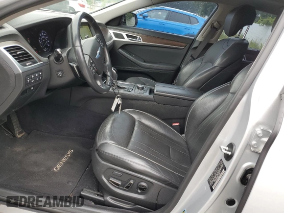 2016 Hyundai Genesis 3.8L with VIN KMHGN4JE4GU122313, listed as a Copart auction lot 57753754 with 68,048 mi miles and Salvage Title. Bid and sale history available at carsss.com. Image 7.