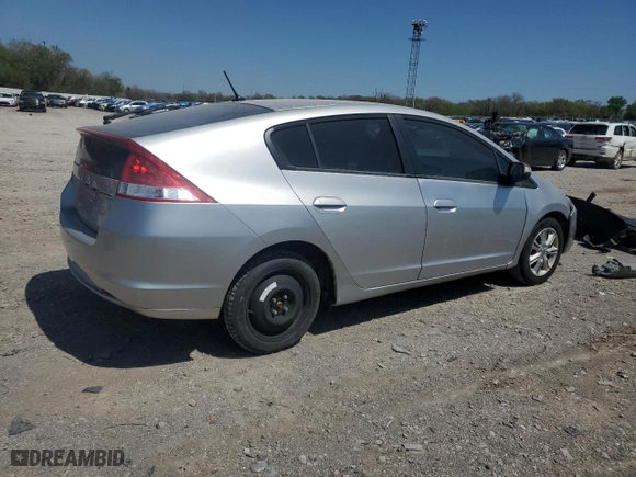 2010 Honda Insight EX with VIN JHMZE2H78AS015629, listed as a Copart auction lot 51804695 with 149,471 mi miles and Salvage Title. Bid and sale history available at carsss.com. Image 3.