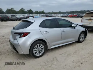2023 Toyota Corolla Hatchback SE with VIN JTND4MBE8P3197848, listed as a Copart auction lot 75847874 with Not Provided miles and Salvage Title. Bid and sale history available at carsss.com. Image 3.