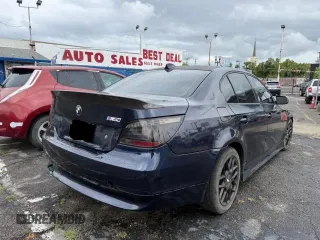 2006 BMW 5 Series 530i with VIN WBANE73586CM37059, listed as a Copart auction lot 54978135 with 133,255 mi miles and Clean Title. Bid and sale history available at carsss.com. Image 4.