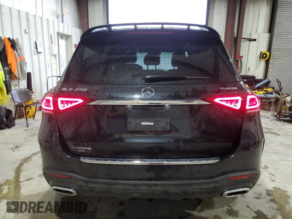 2021 Mercedes-Benz GLE 350 with VIN 4JGFB4KB6MA535372, listed as a Copart auction lot 64270015 with 63,648 mi miles and Salvage title. Bid and sale history available at DreamBid. Image 6.
